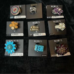 Mixit Women's Jewelry Rings - Stretchable